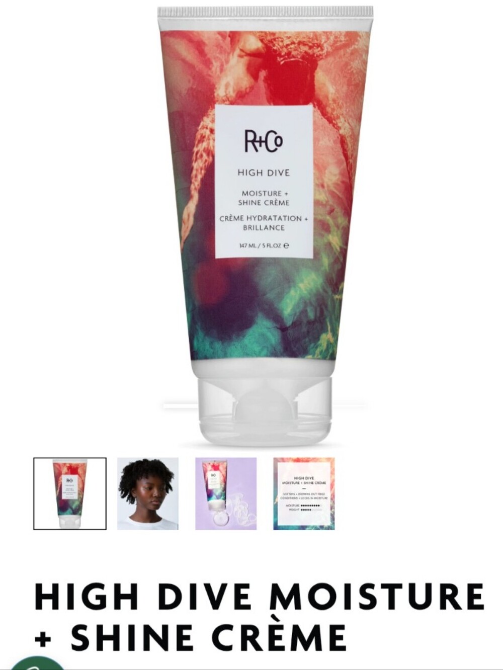 R+Co High Dive Moisture + Shine Crème — Multicolor
